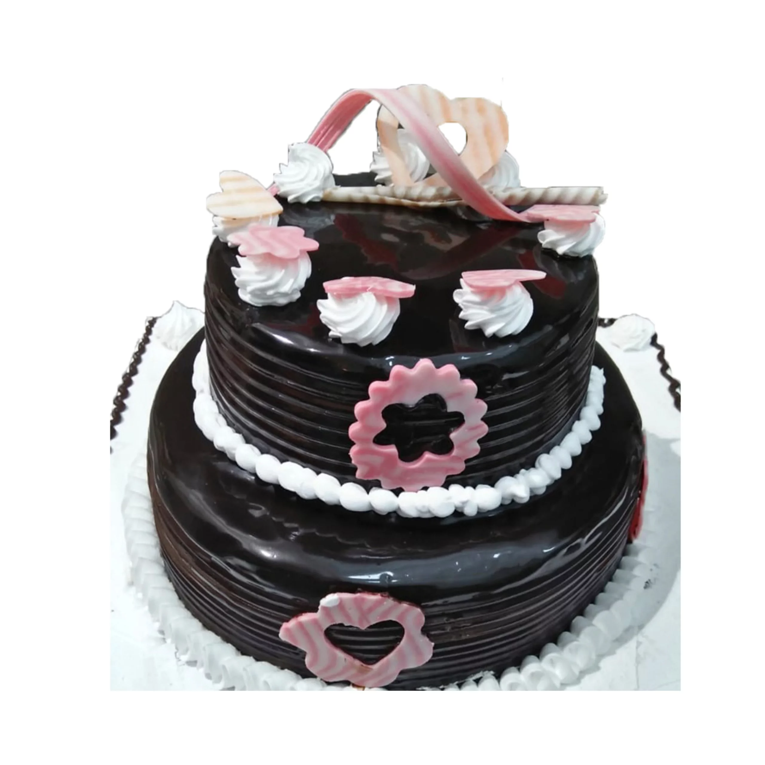 Birthday special pink butterfly cake 3 kg vanilla